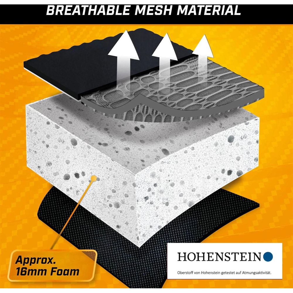 Husa scaun WALSER 11652, poliester, negru