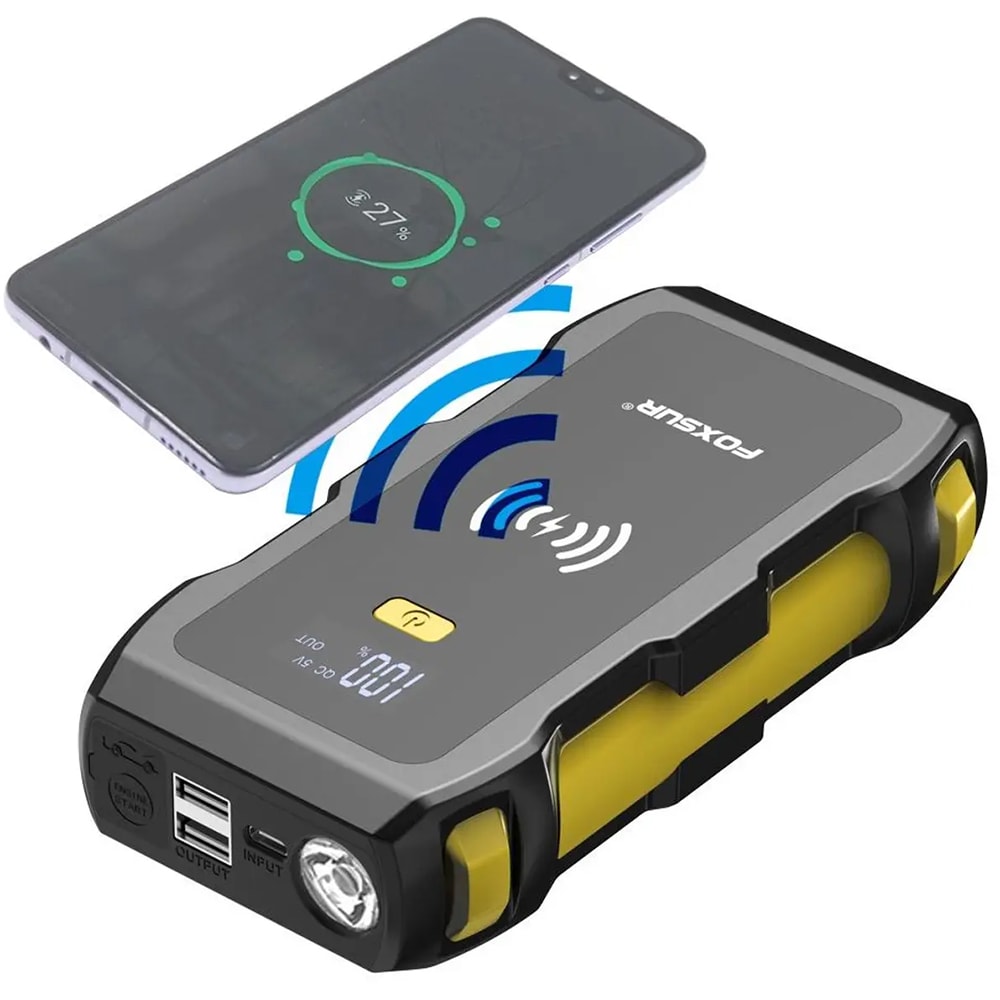 Robot pornire FOXSUR FJS-800, 39800mAh, 1200A, 12V