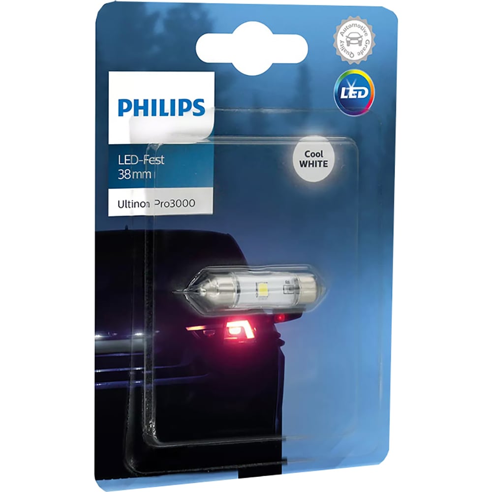 Bec auto LED PHILIPS Ultinon Pro, C5W, 12V, 1buc