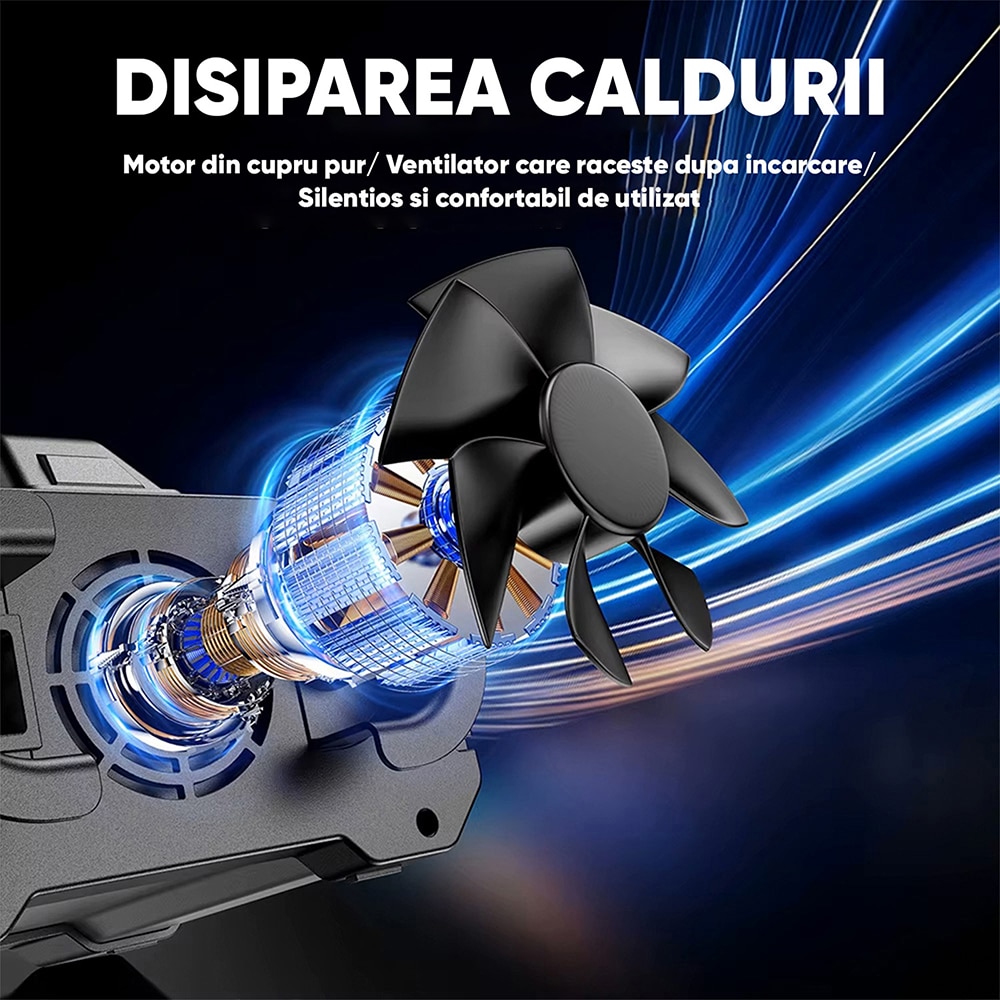 Redresor auto FOXSUR 12250R, 12V 25A, 24V 25A, rosu