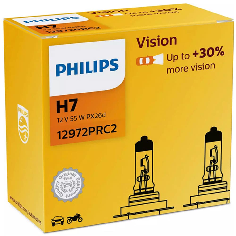 Bec auto Halogen PHILIPS Premium, H4, 60/55W, 2buc