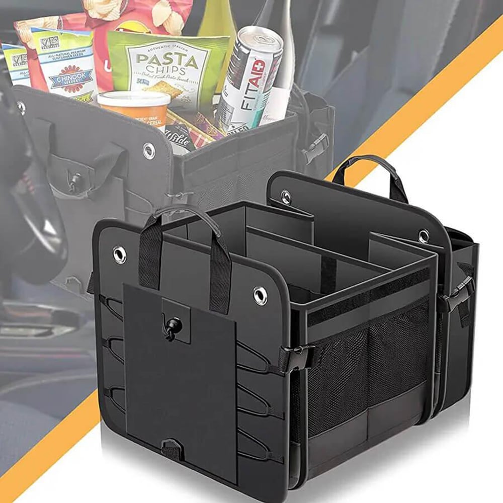 Organizator portbagaj ROLL FAST XXL, 76 x 37 x 32 cm. negru