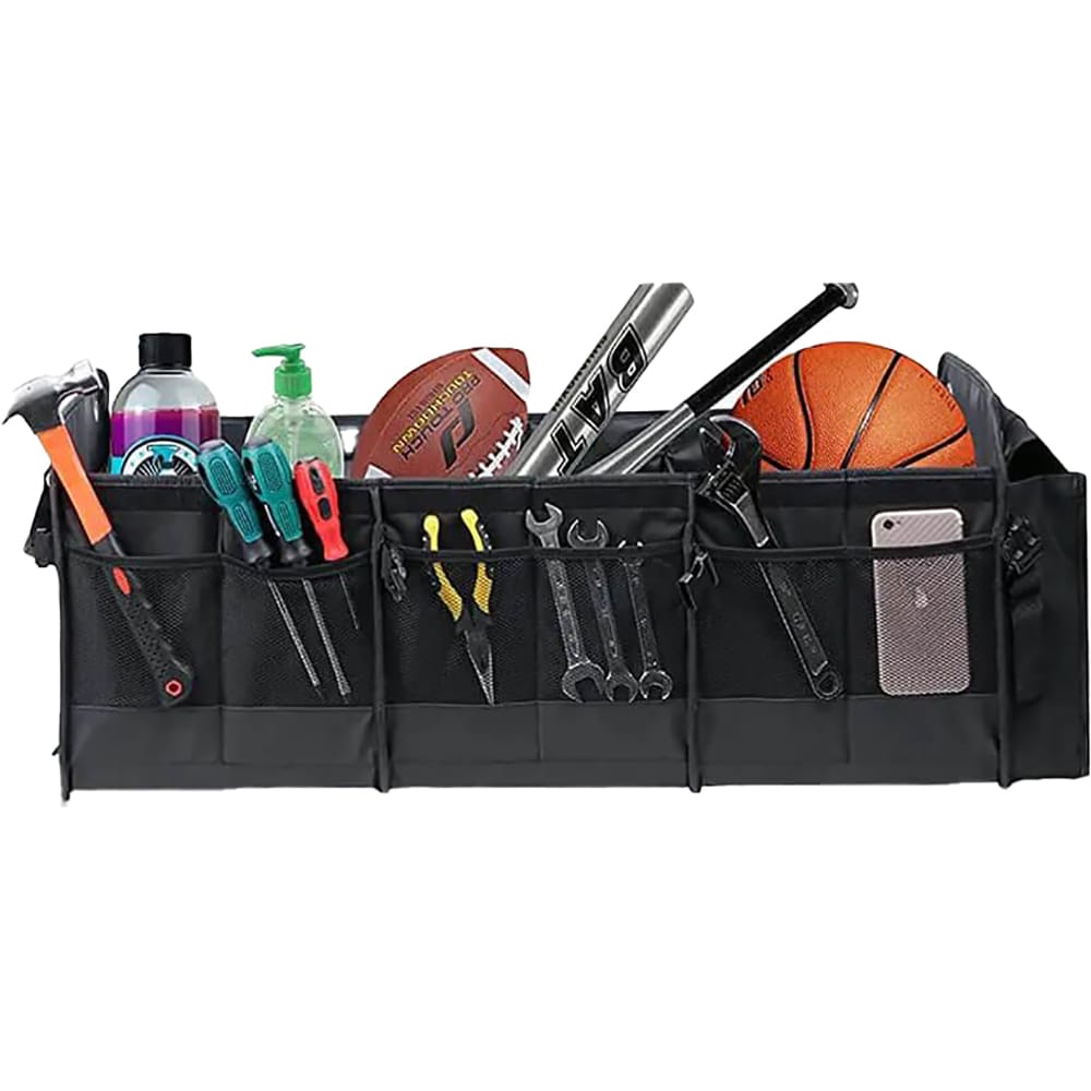 Organizator portbagaj ROLL FAST XXL, 76 x 37 x 32 cm. negru