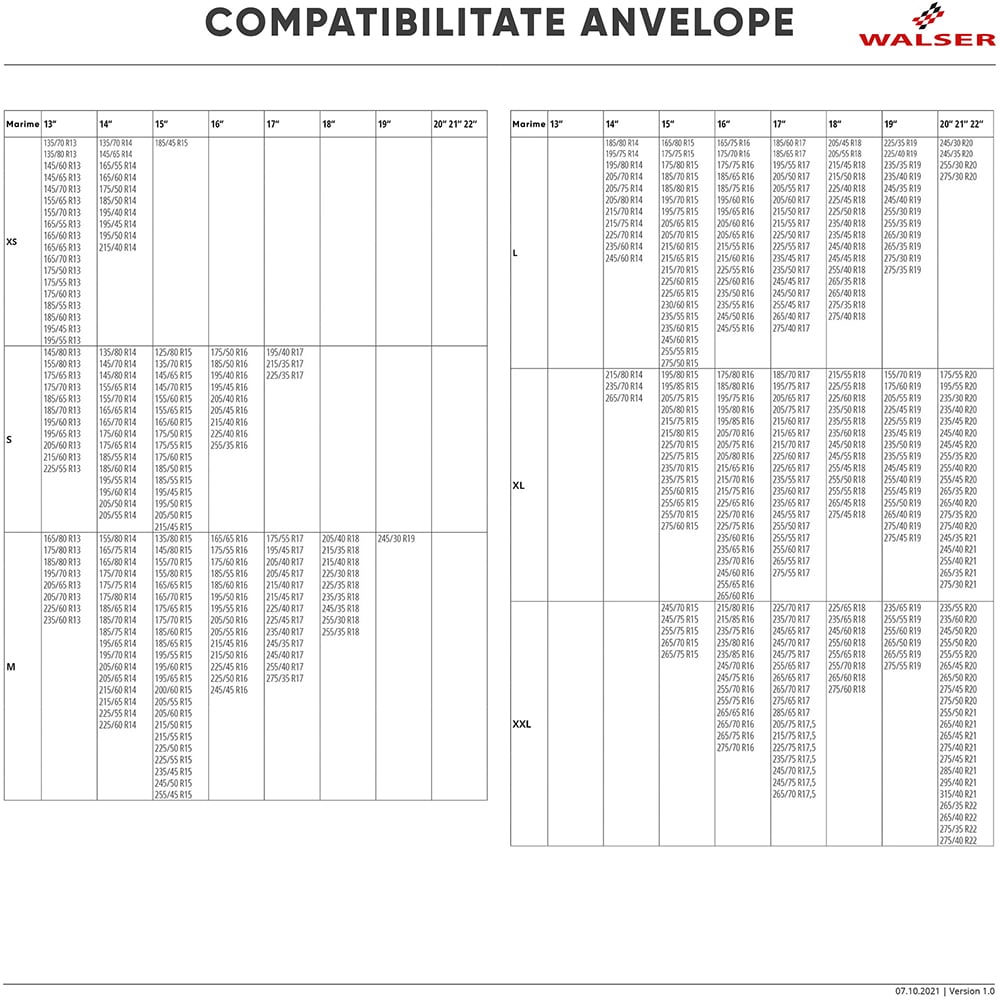 Huse antiderapante auto WALSER Active M, textil, 2buc, rosu