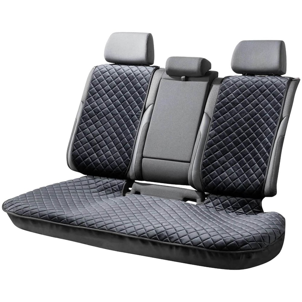 Husa bancheta WALSER Comfortline Luxor, universal, negru