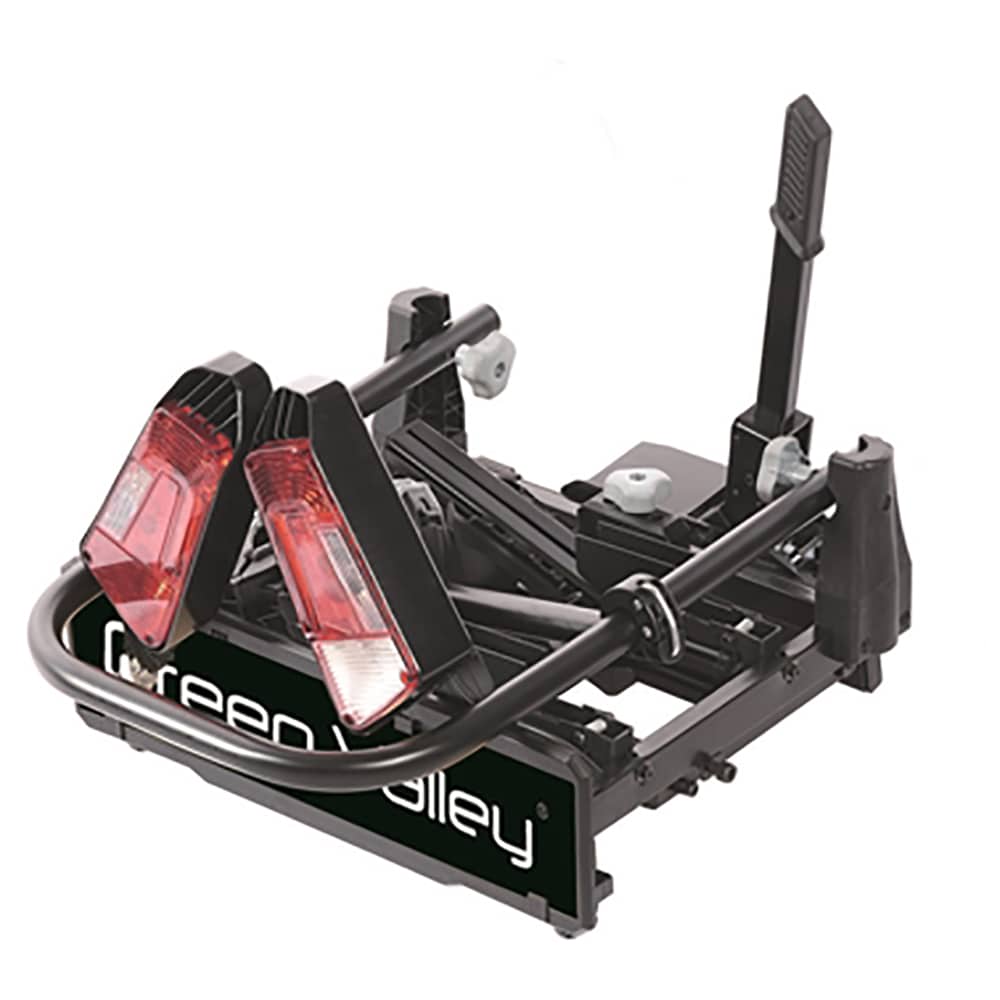 Suport biciclete GREEN VALLEY Tourer, Prindere pe carlig de remorcare, 3 biciclete