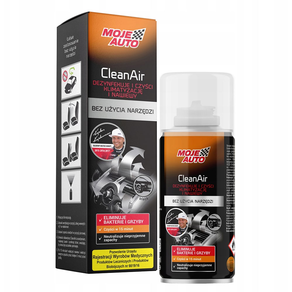 Spray curatare AC MOJE AUTO Black 19595, 150ml