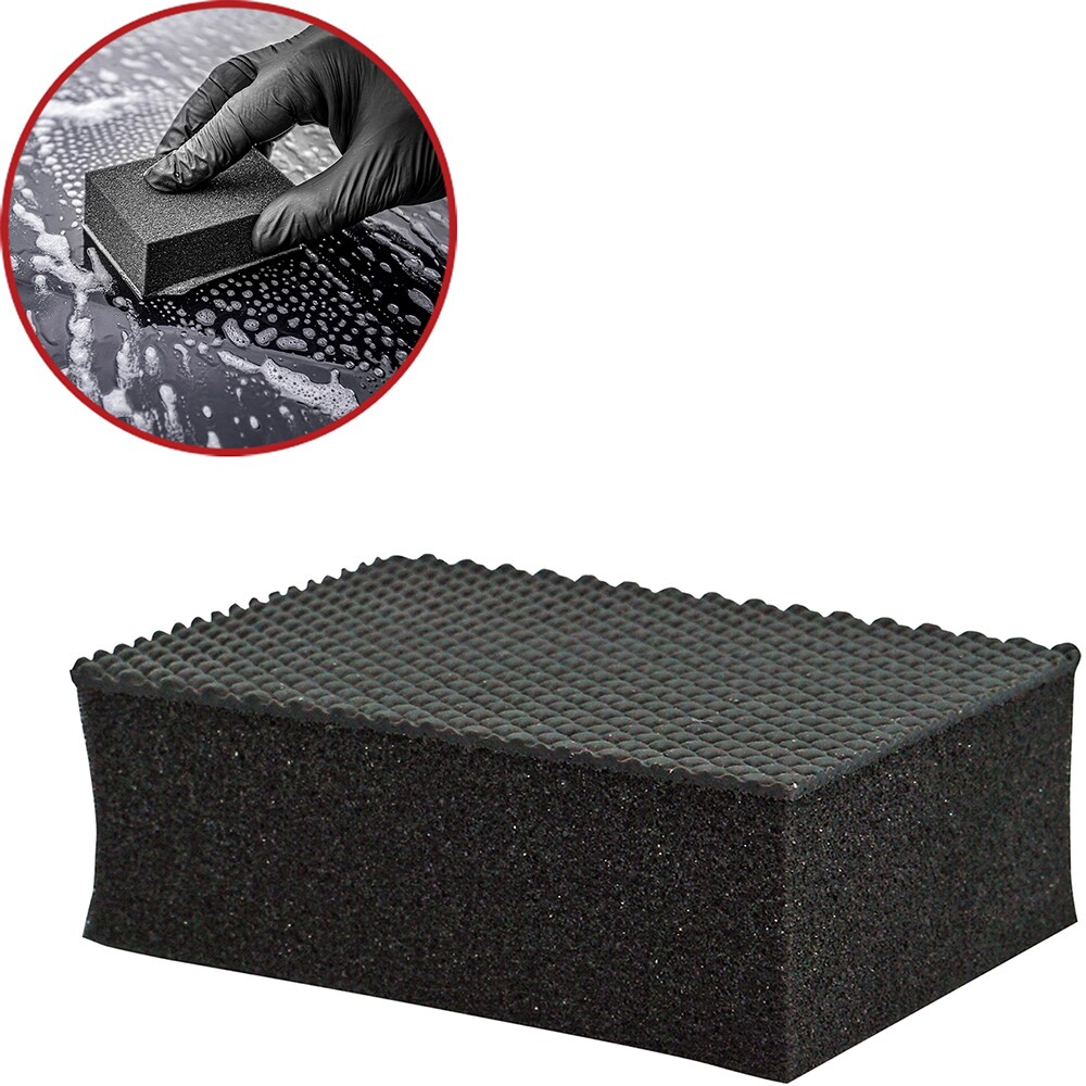 Burete decontaminare MOJE AUTO Clay Sponge, negru