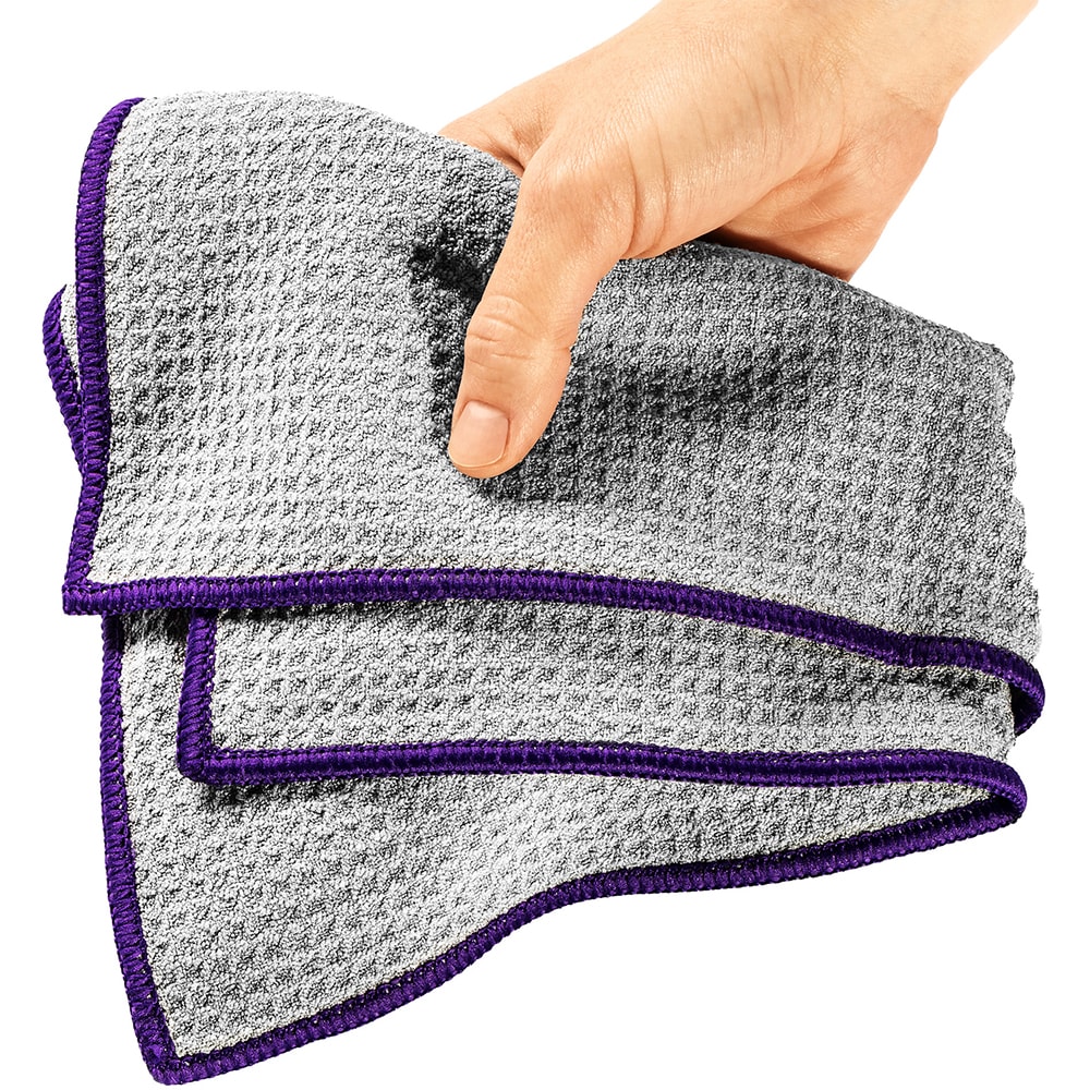 Laveta microfibra geamuri MOJE AUTO 19664, 40 x 40cm, gri