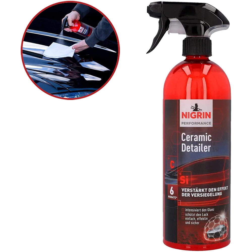 Ceara auto NIGRIN, lustruire, 750ml