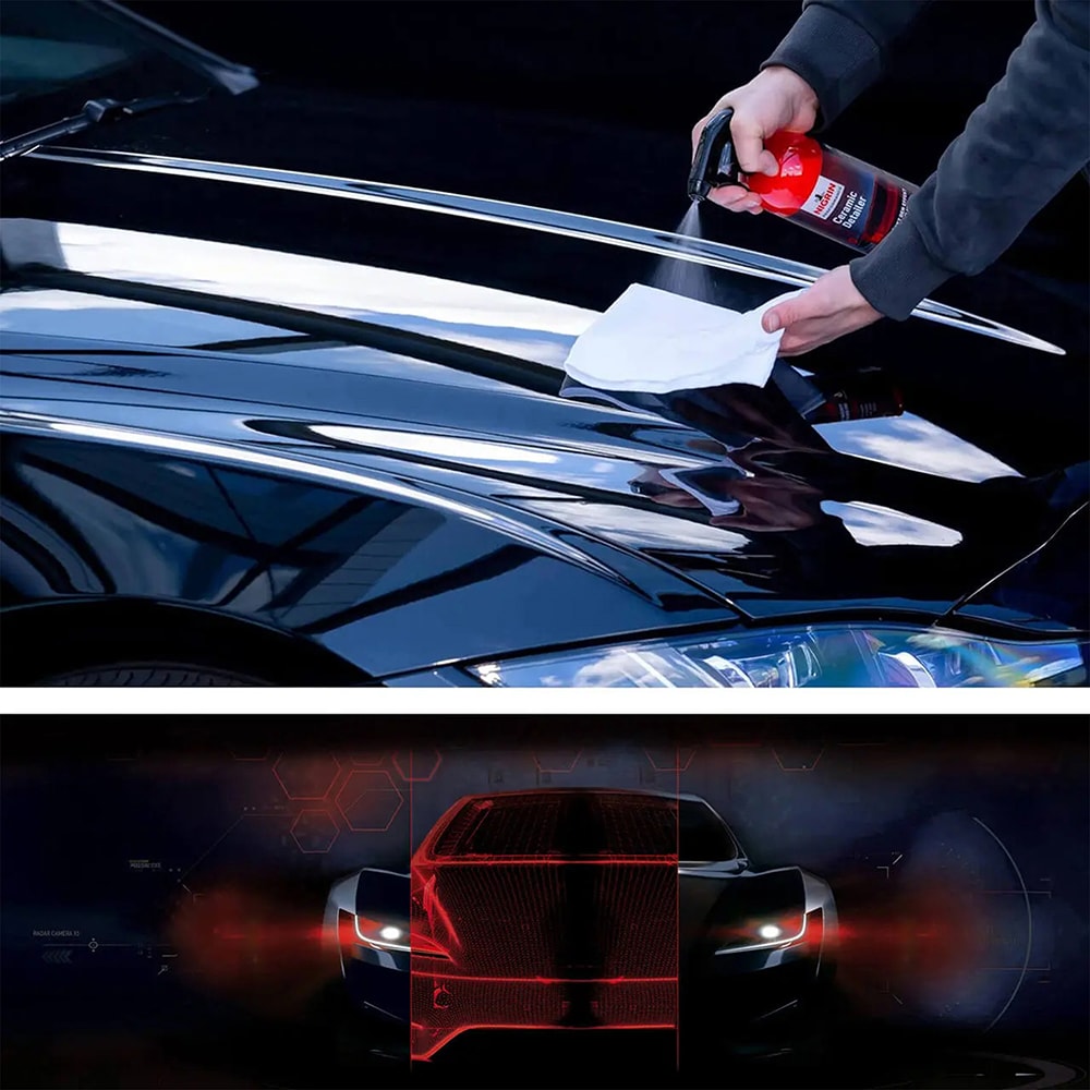 Ceara auto NIGRIN, lustruire, 750ml