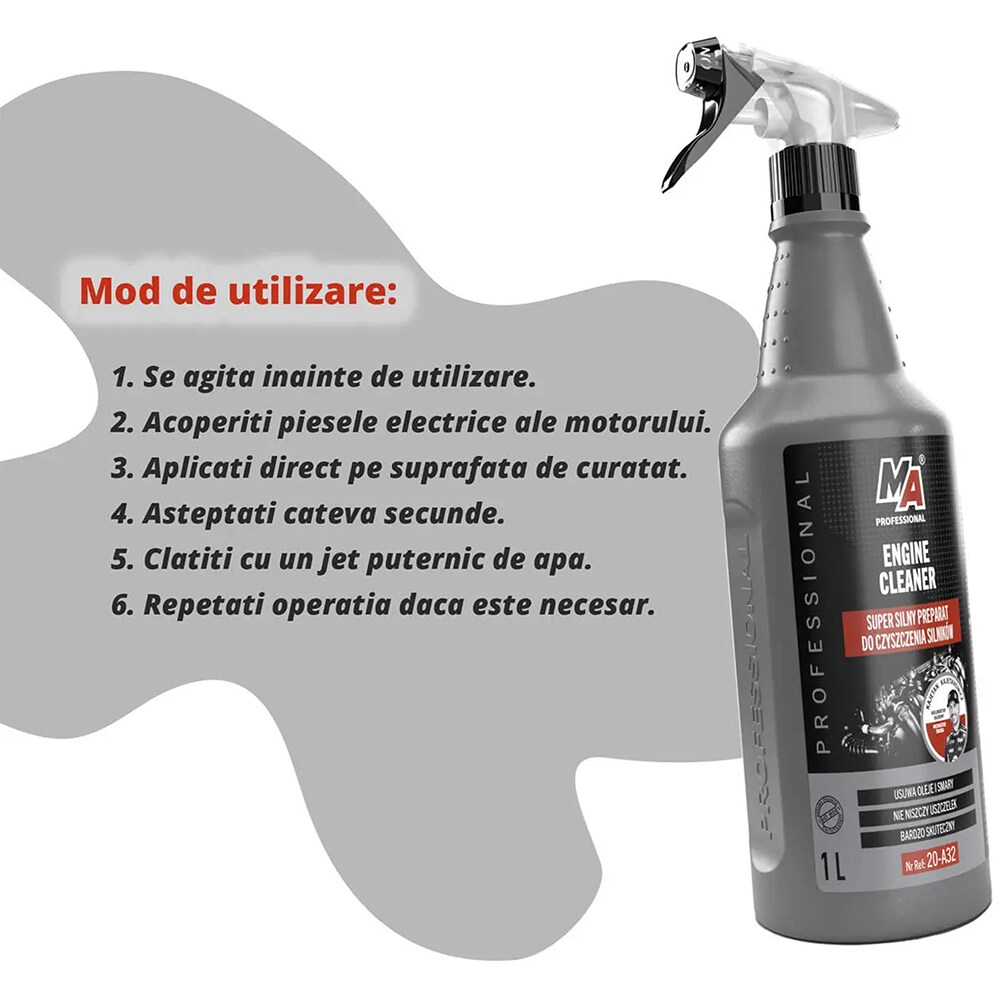 Solutie curatare motor MA PROFESSIONAL 20A32, 1l