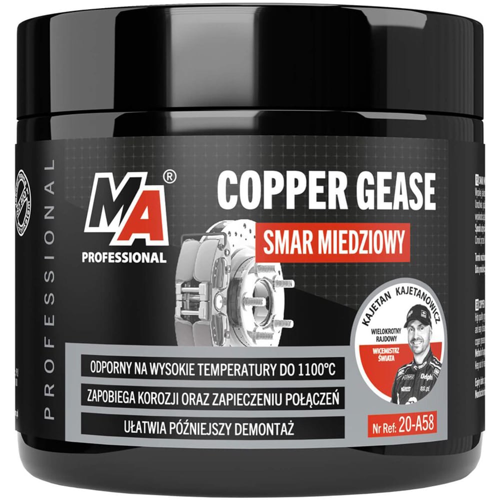 Vaselina cupru MA PROFESSIONAL 20A58, 500gr