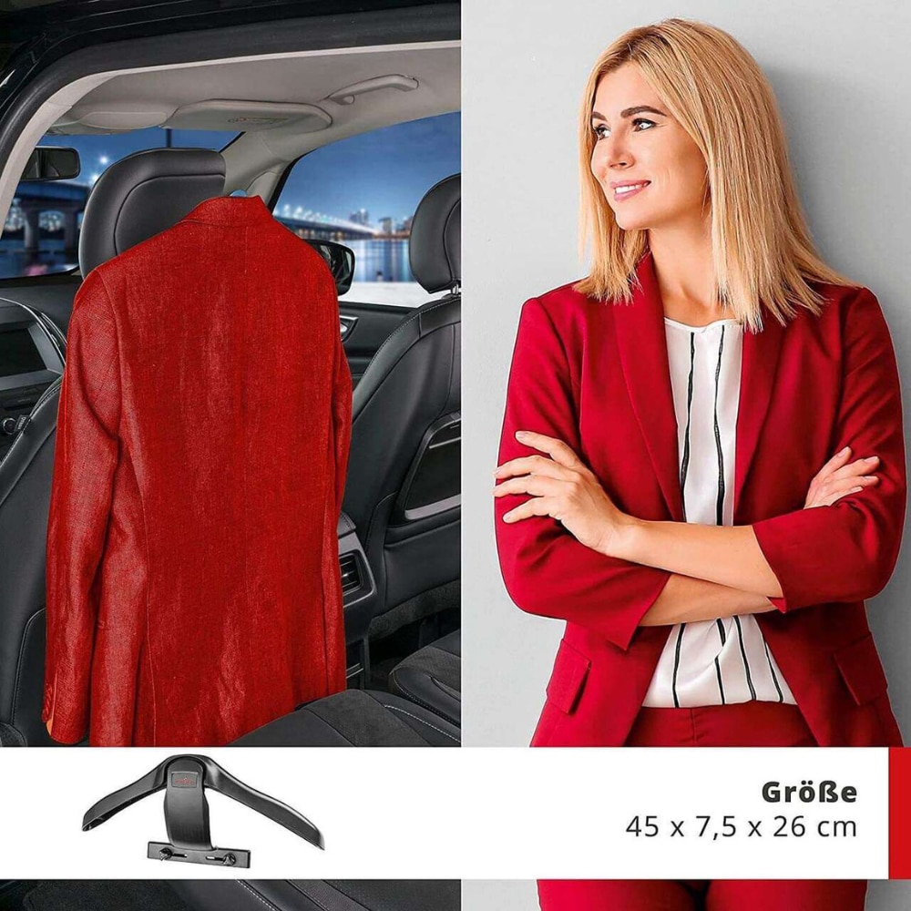 Umeras haine auto pentru tetiera WALSER 30330, negru