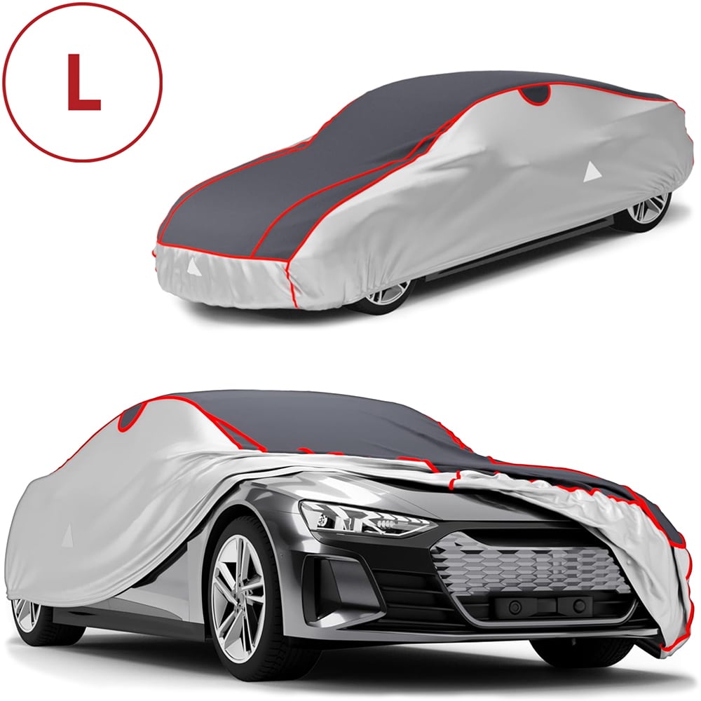 Prelata auto WALSER Premium Hybrid L, 475 x 162 x 117 cm, gri