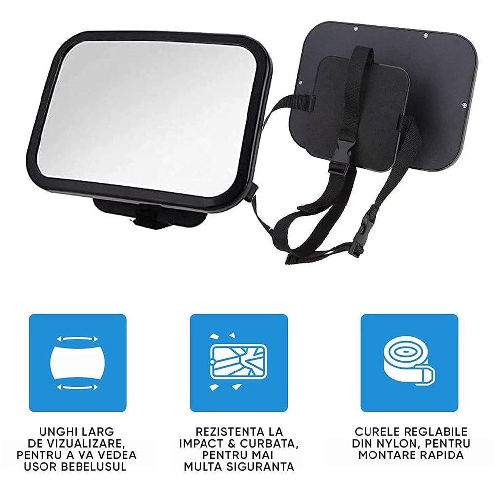 Oglinda tetiera ROLL FAST 50010R, 360grade