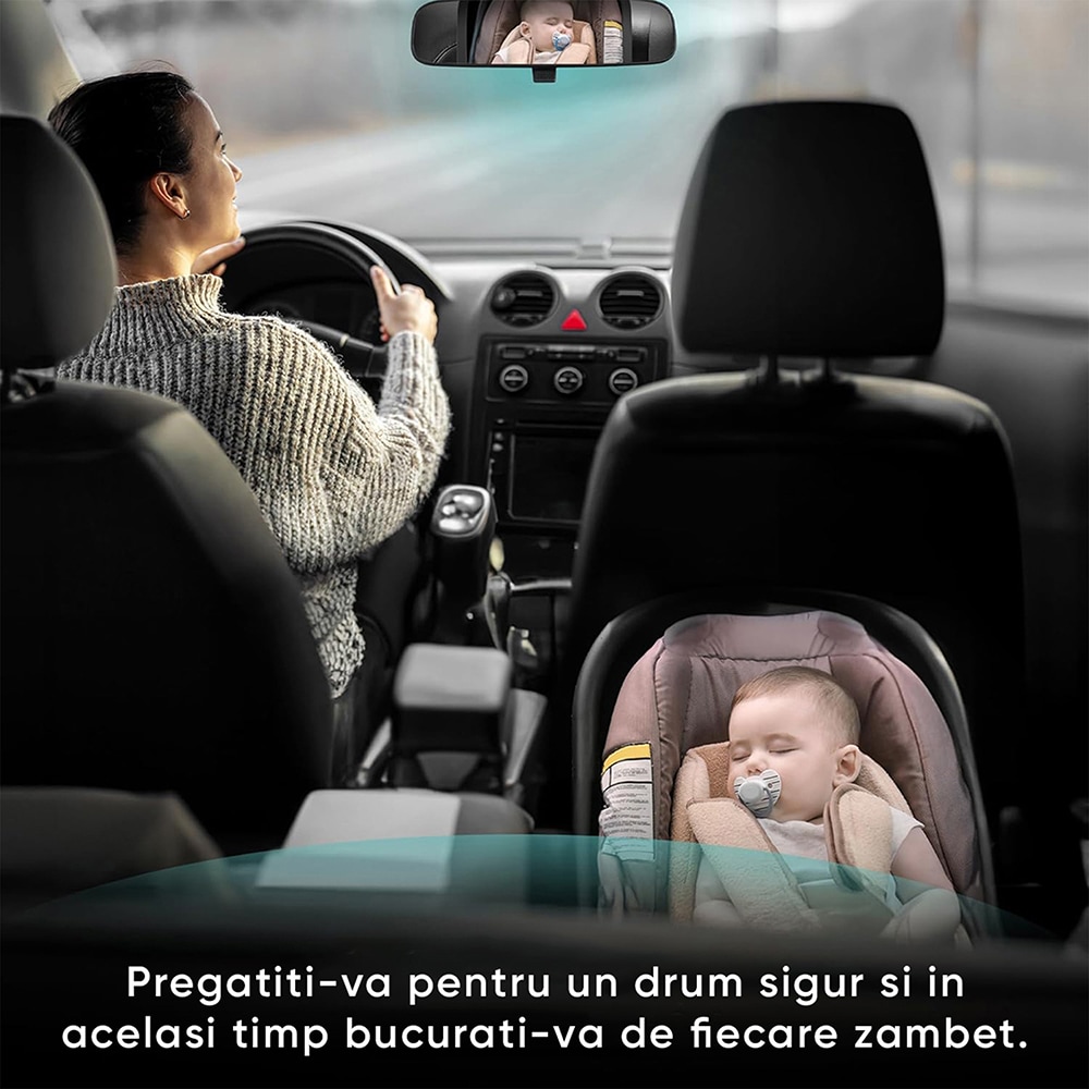 Oglinda tetiera ROLL FAST 50010R, 360grade