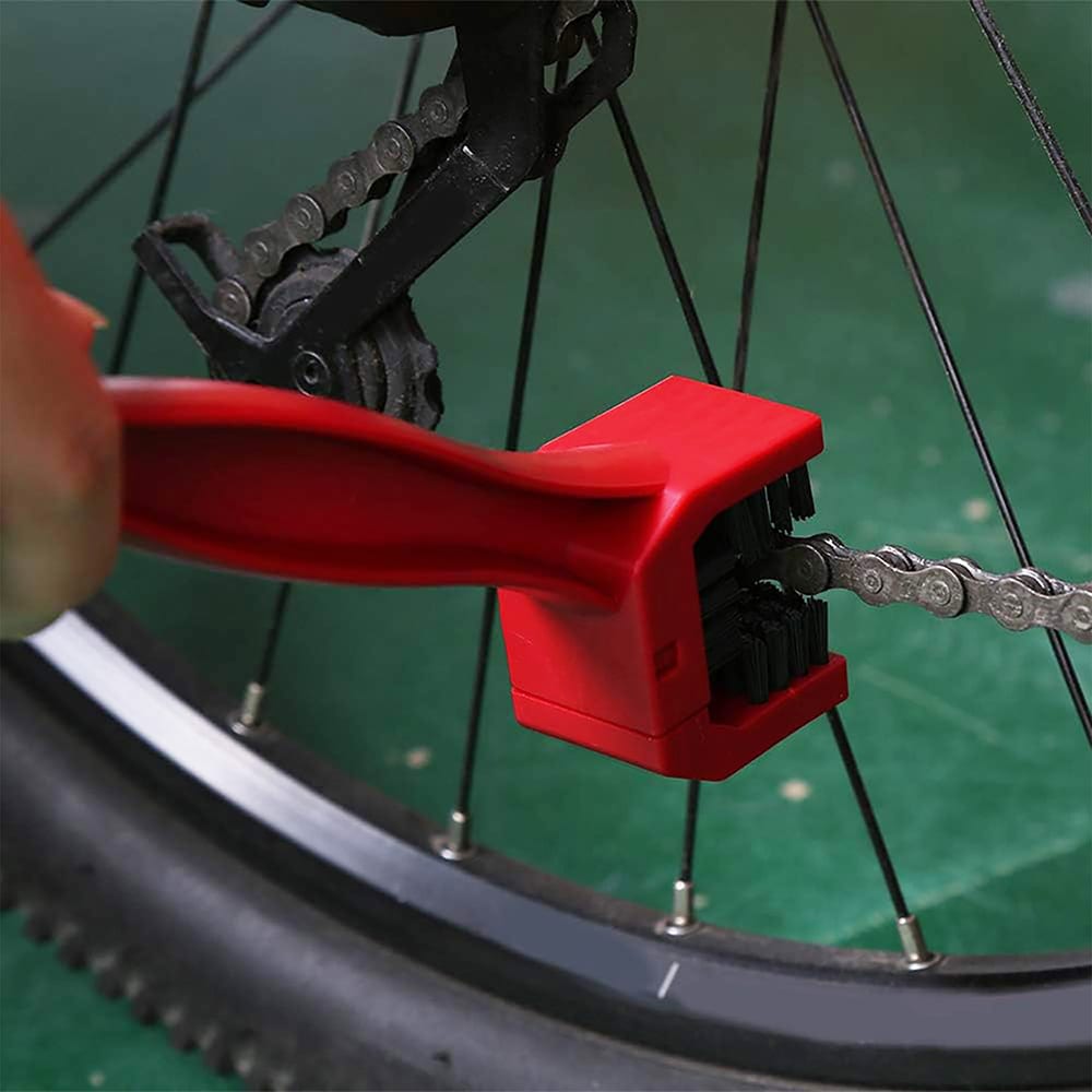 Perie curatare lant ROLL FAST 50100R, 25.5 cm, rosu