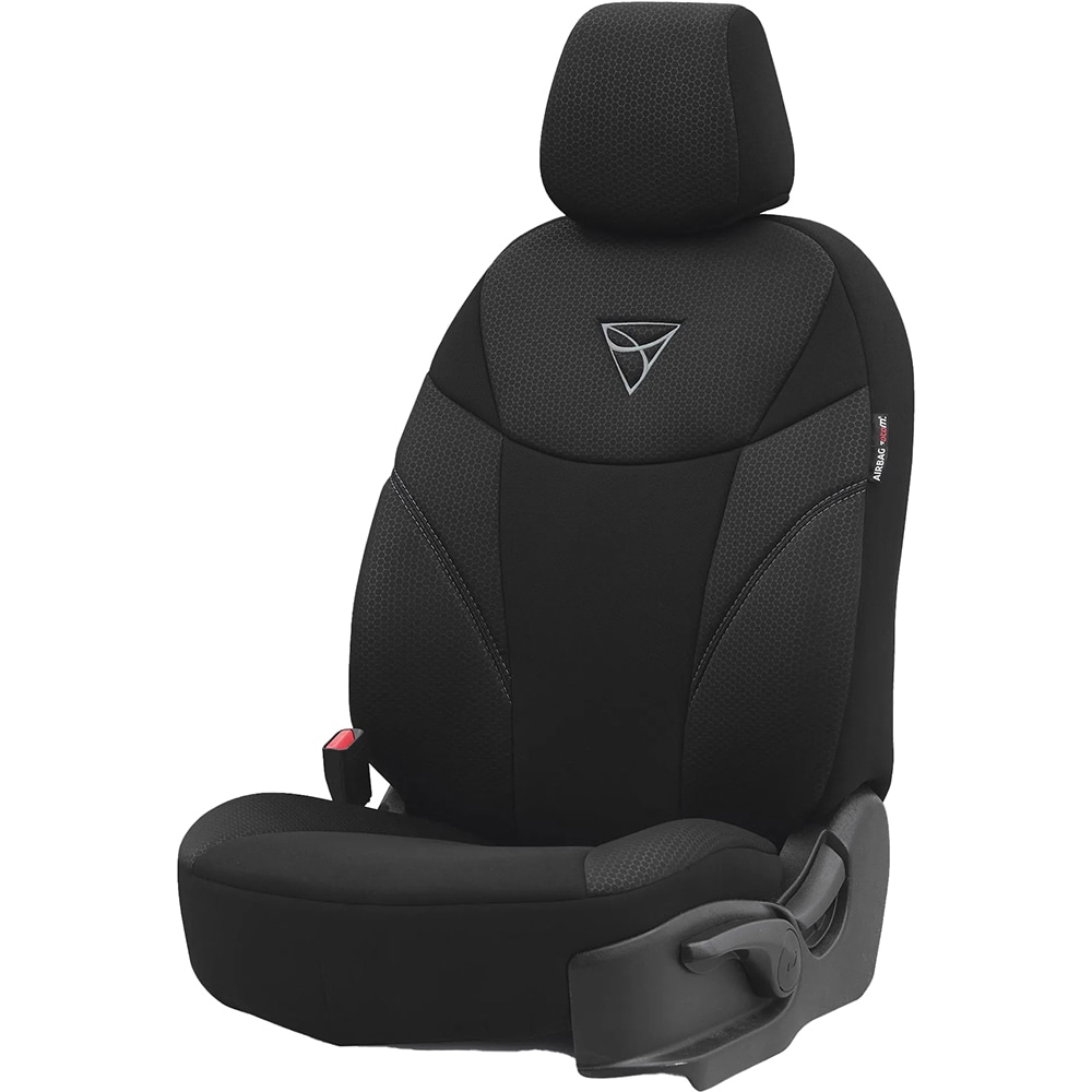 Set huse scaune OTOM Aura 1801, negru-gri