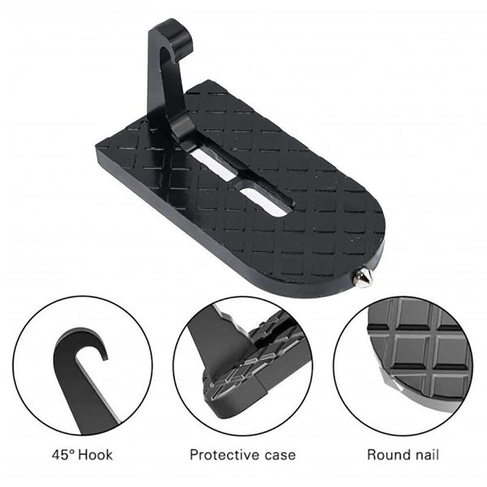 Treapta auto CARMAX 50687, aluminiu, negru