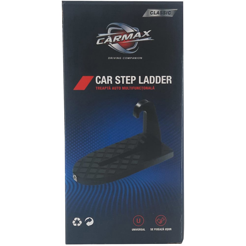 Treapta auto CARMAX 50687, aluminiu, negru