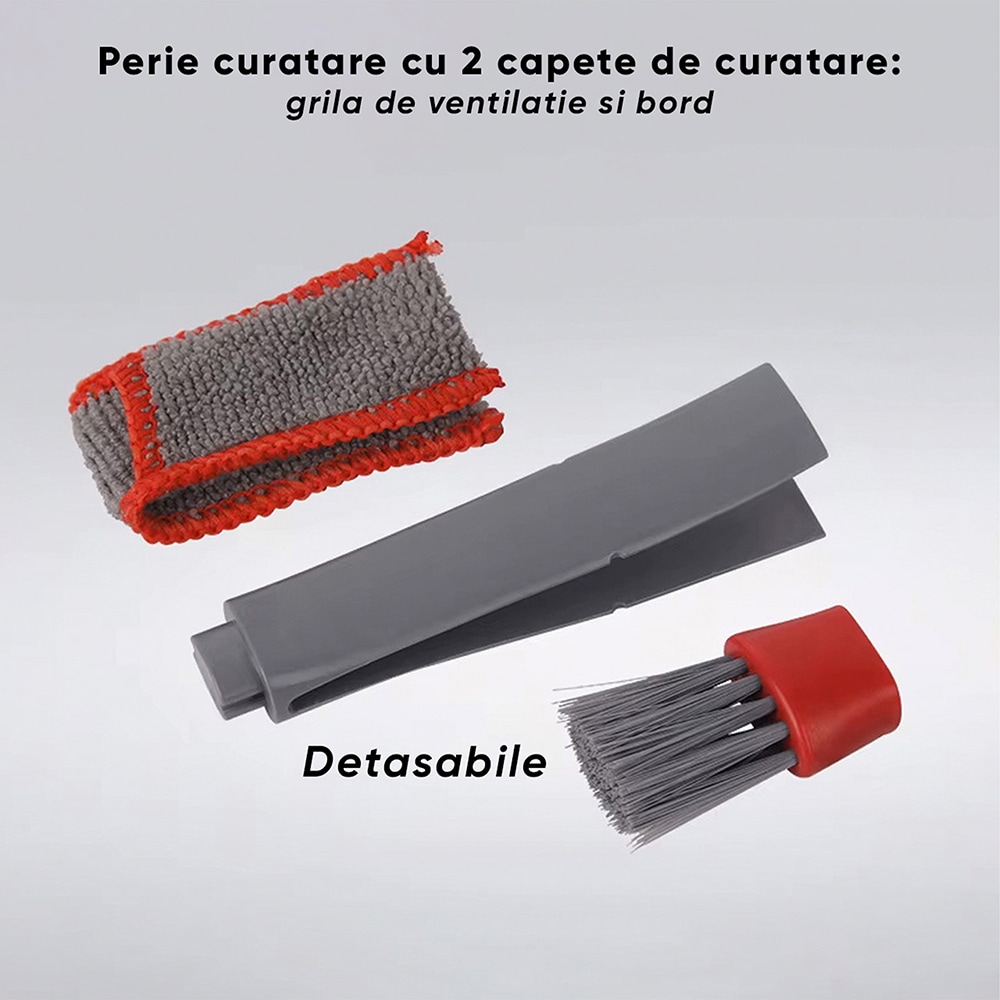 Kit curatare auto ROLL FAST 51220R, 20 piese, rosu-negru