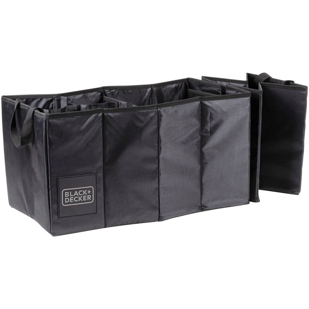 Organizator portbagaj BLACK&DECKER XL, pliabil, 110 x 30 x 30 cm, negru
