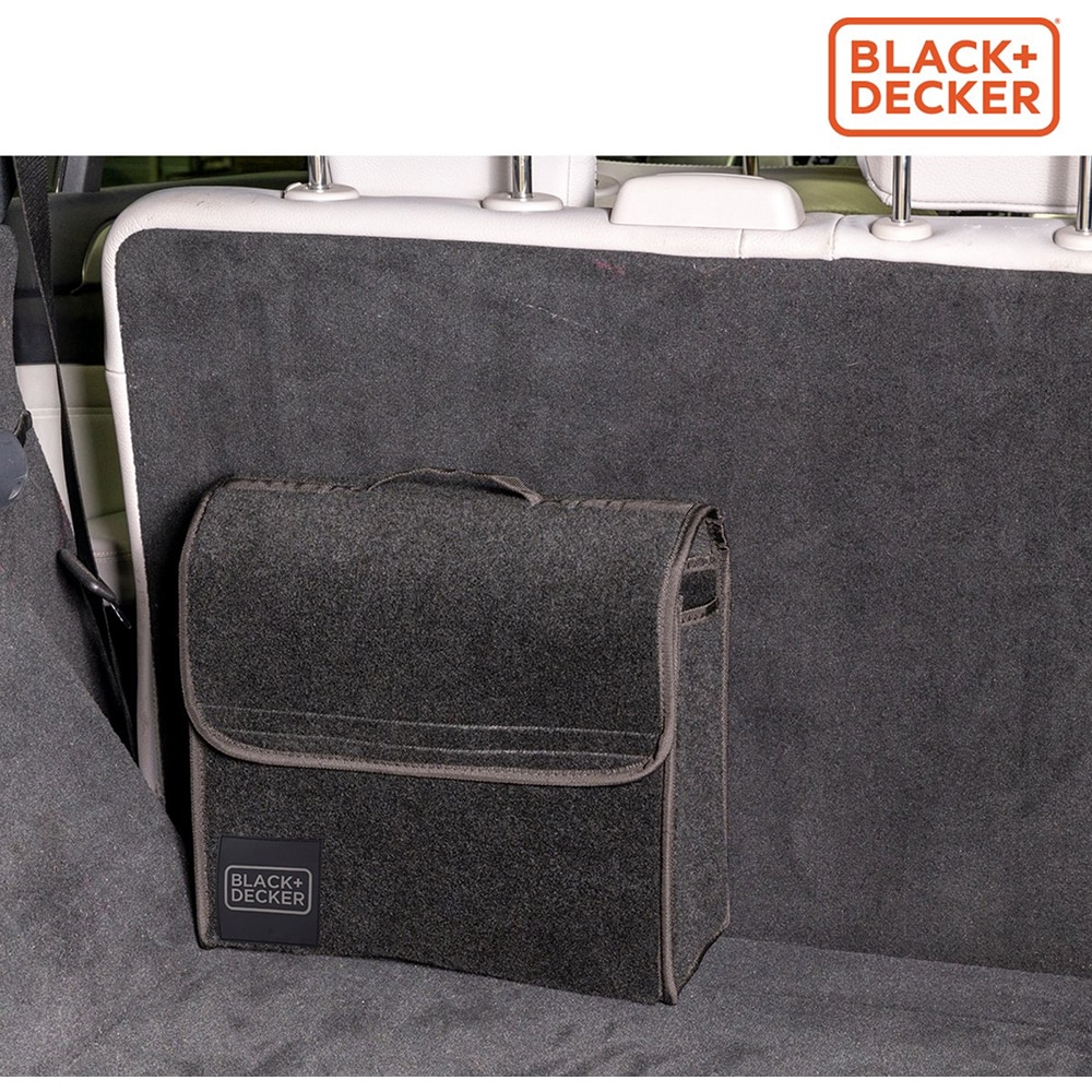Organizator portbagaj BLACK&DECKER S, 30 x 15 x 29 cm, negru