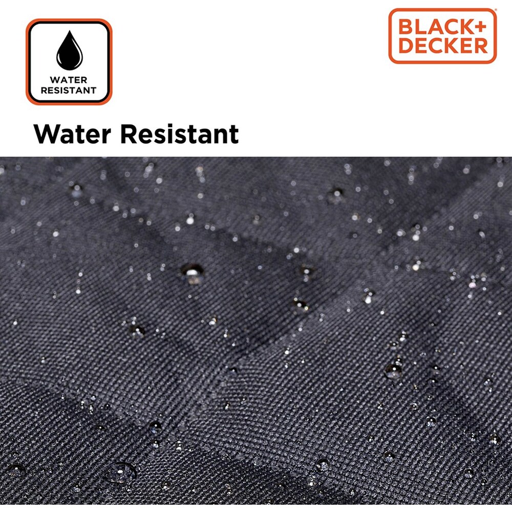 Husa scaun BLACK&DECKER, universala, 100 x 48cm, negru