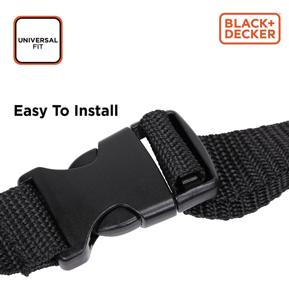 Husa scaun BLACK&DECKER, universala, 100 x 48cm, negru