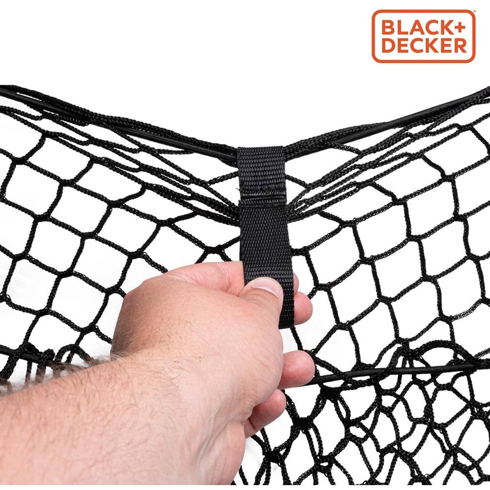 Plasa pentru bancheta BLACK&DECKER, 125 x 30 x 82cm, negru