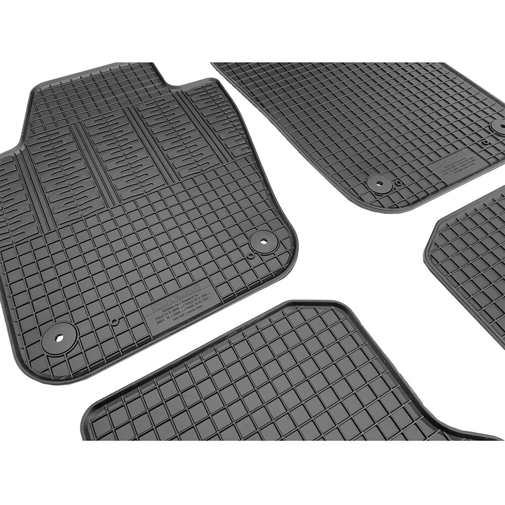 Covoras cauciuc CIKCAR Volkswagen/Seat/Skoda Polo/Ibiza/Fabia, 2009 - 2017