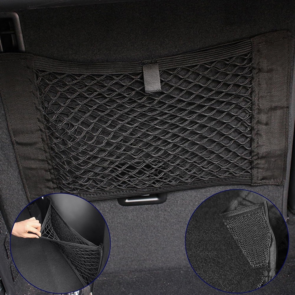 Organizator auto CARMAX, 50 x 25cm, velcro, negru