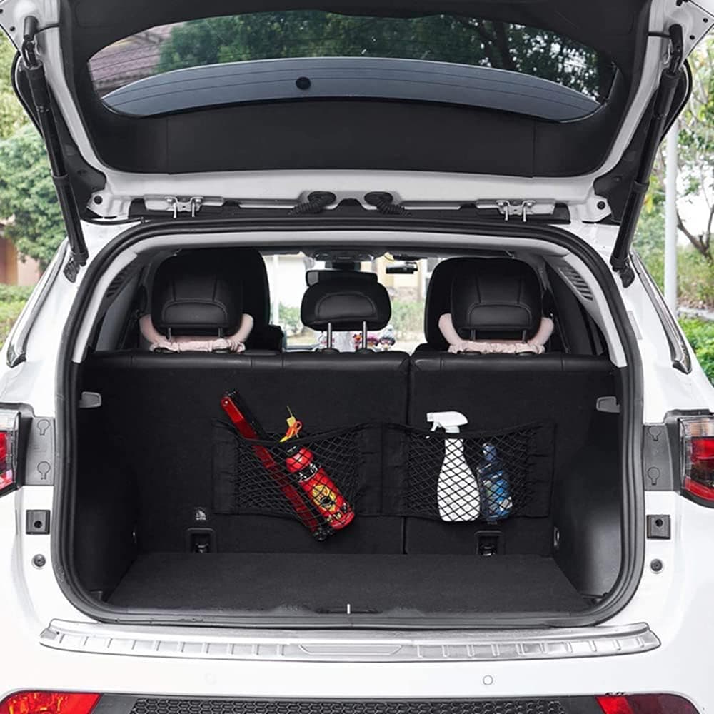 Set organizator CARMAX, plasa, 4buc, negru