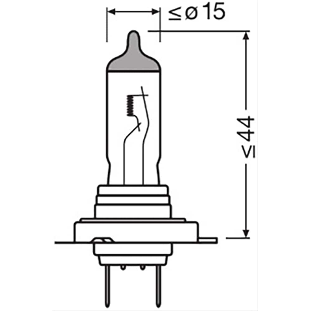 Bec auto OSRAM Night Breaker Laser, 55W, 12V, H7, 2buc
