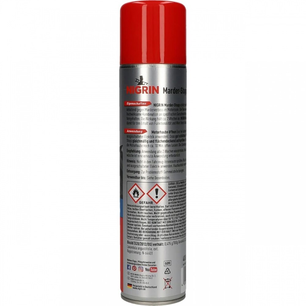 Spray antirozatoare NIGRIN 722910, 400ml