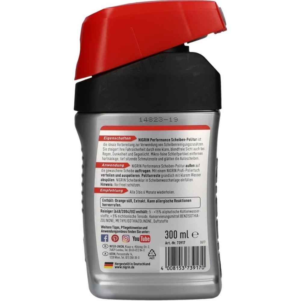 Polish sticla NIGRIN 73917, 300ml