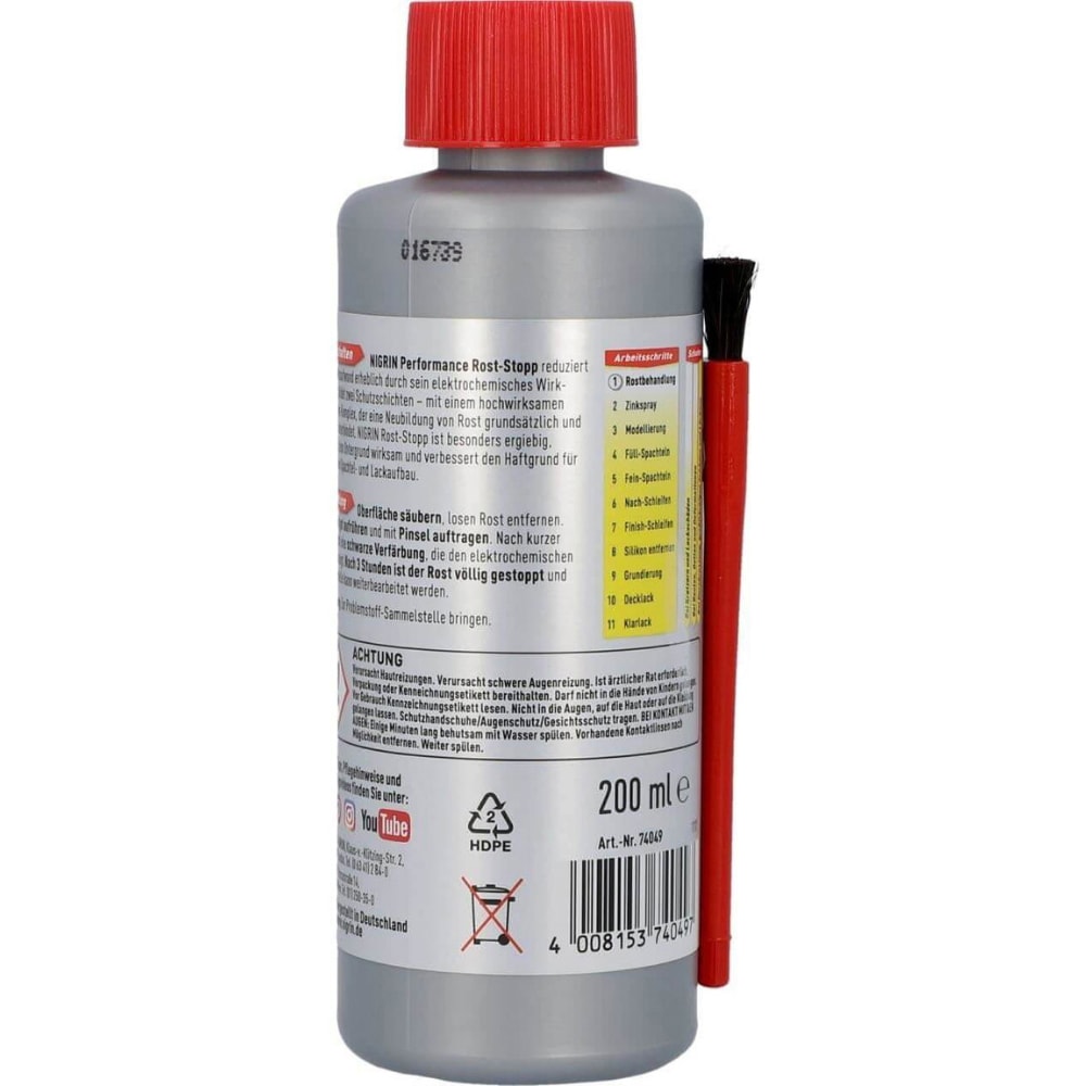 Solutie antirugina NIGRIN 74049, 200ml