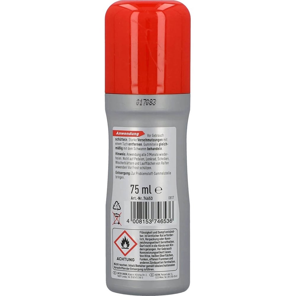 Spray intretinere cauciuc si plastic NIGRIN 74653, 75ml