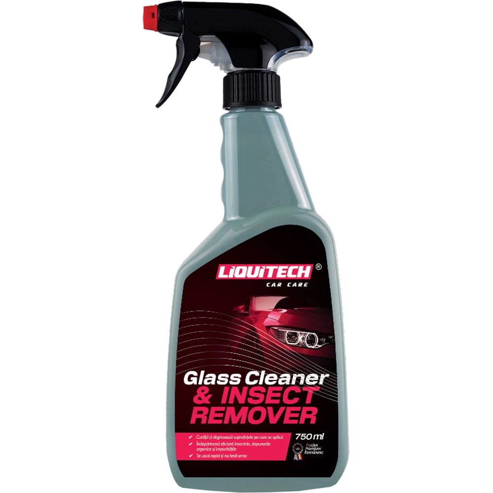 Detergent curatare geamuri si anti-insecte 750 ml