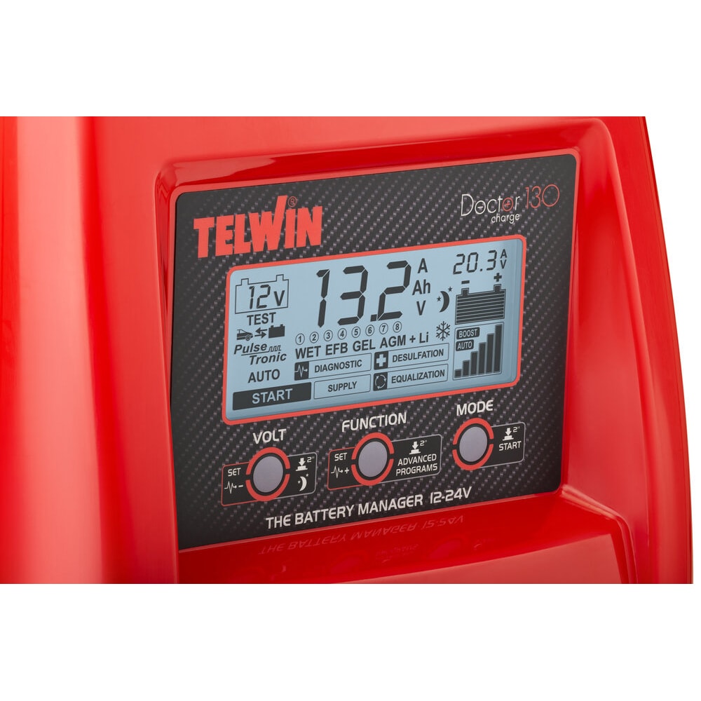 Redresor auto TELWIN Doctor Charge 130, 12V/24V, 120/60A