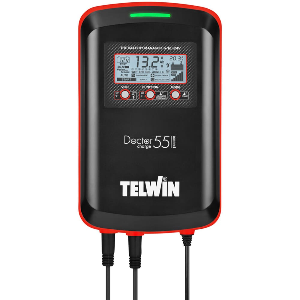 Redresor auto TELWIN Doctor Charge 55 Connect, 6V/12V/24V, 45/23A