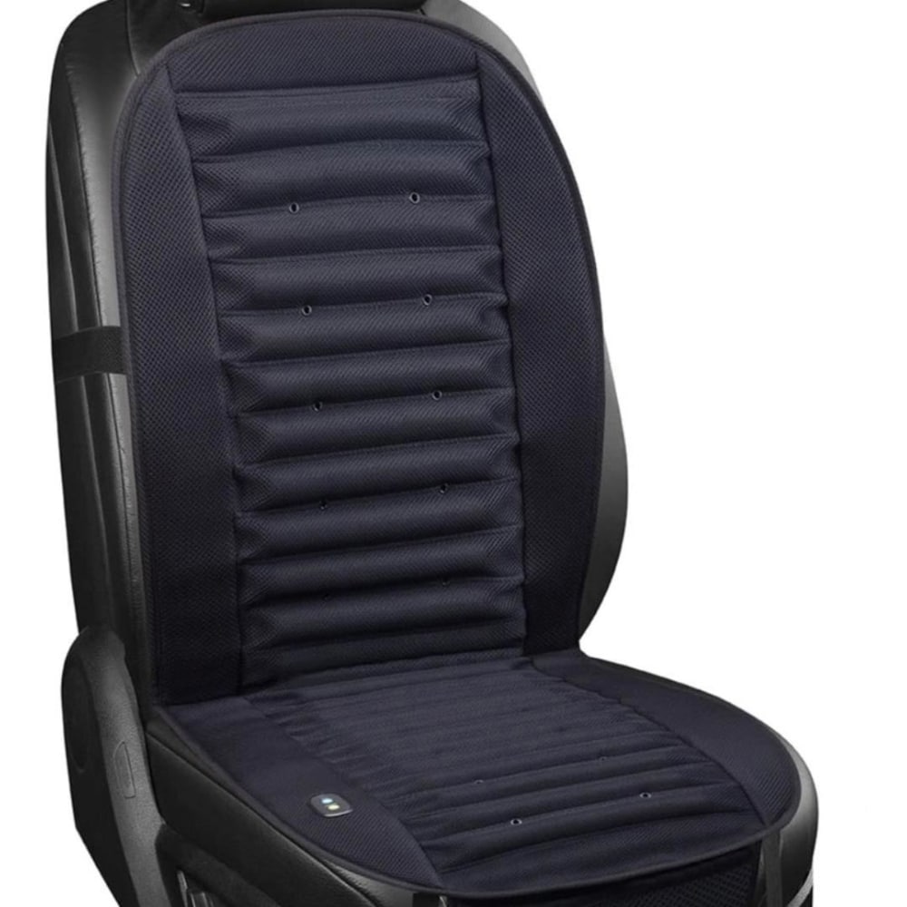 Husa scaun ROLL FAST 86130R, ventilatie, 12V, negru