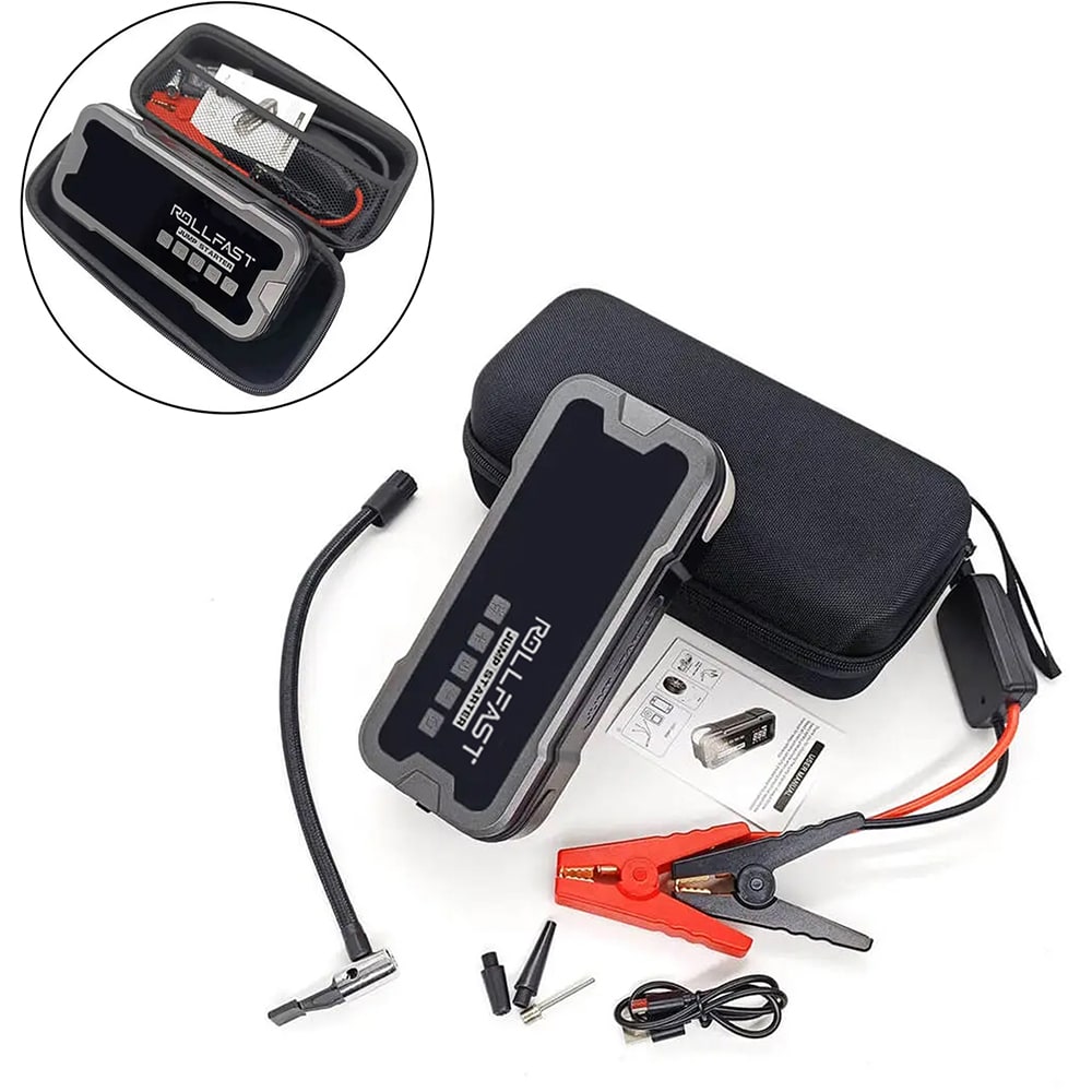 Starter auto cu compresor aer ROLL FAST 90082R, 12V, 4000A