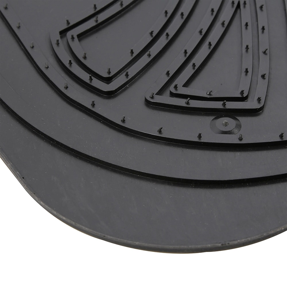 Set 4 covorase auto ROLL FAST 91571R Racer, PVC, 4 buc, negru