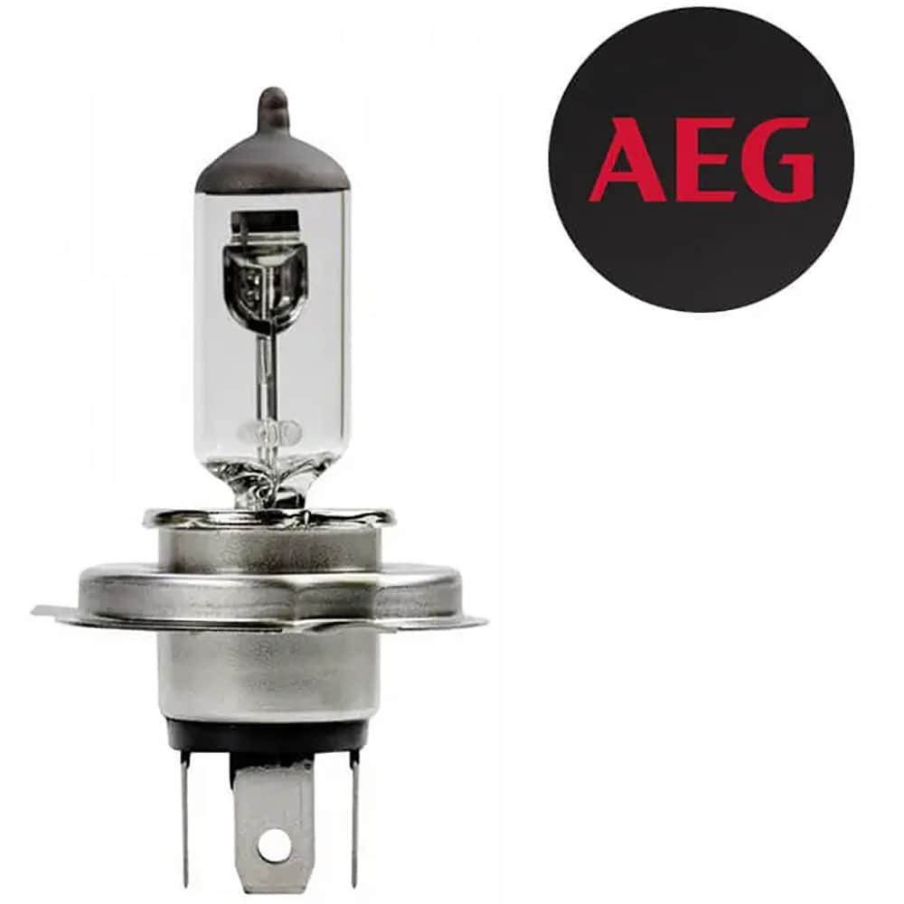 Becuri auto Xenon AEG White Xenon, H4, 60/55W, 2buc