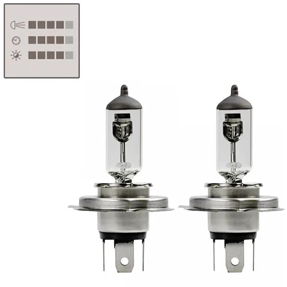 Becuri auto Xenon AEG White Xenon, H4, 60/55W, 2buc