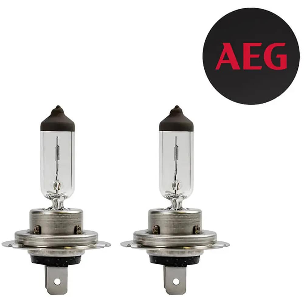 Becuri auto Xenon AEG White Xenon, H7, 55W, 2buc