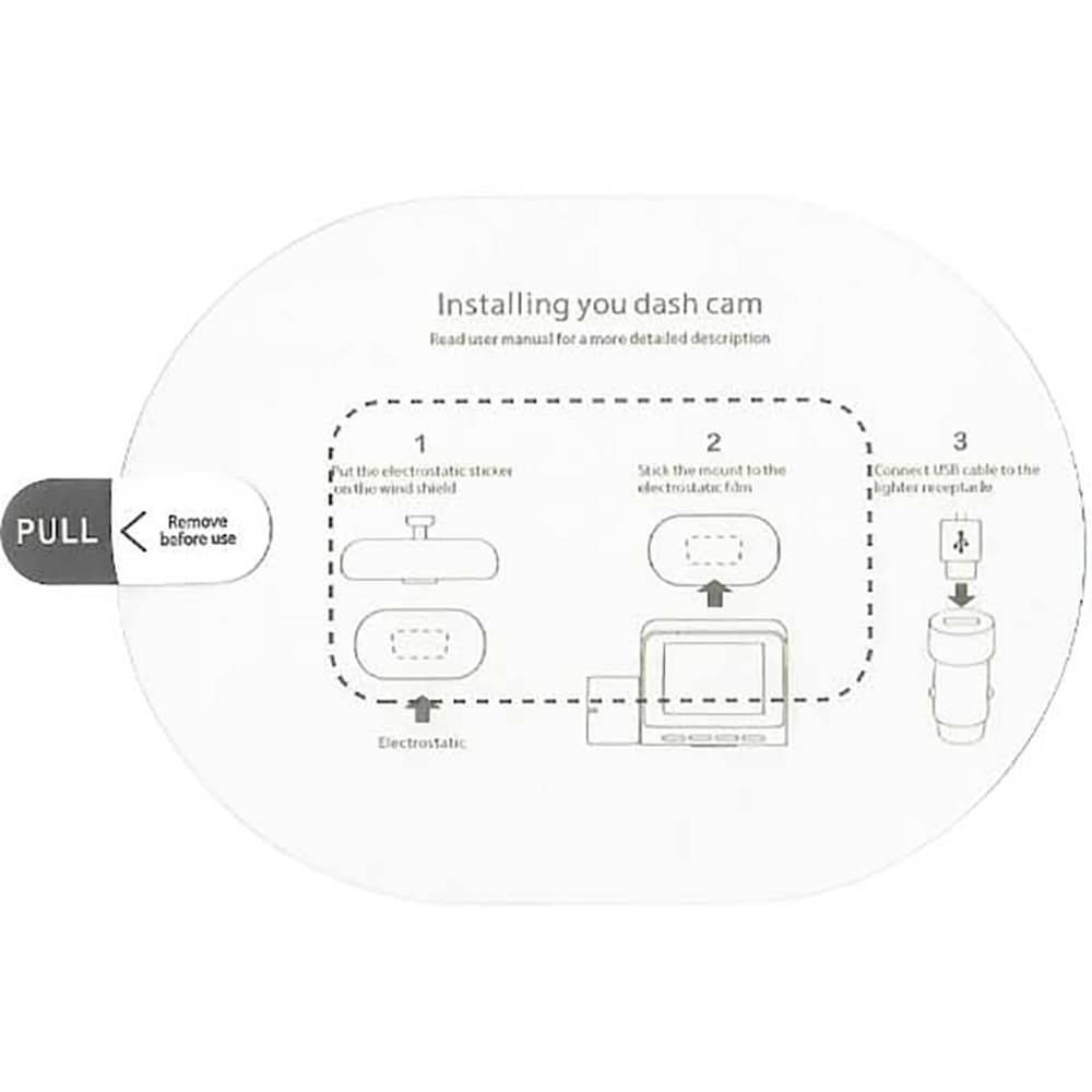 Kit instalare 70MAI A2, pentru 70mai Dash Cam Lite (Midrive D08)