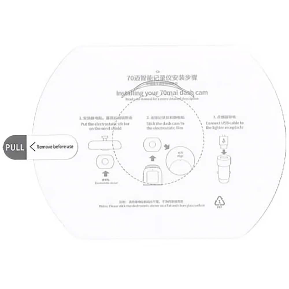 Kit instalare 70MAI A5, pentru Seria X200